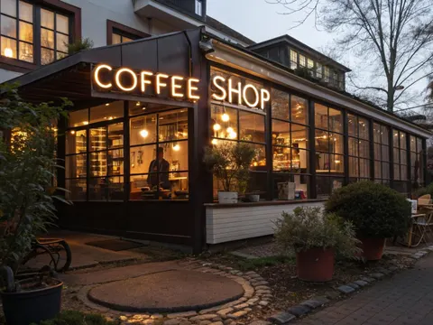 Prime Location Coffee Shop, Newly Remodeled
