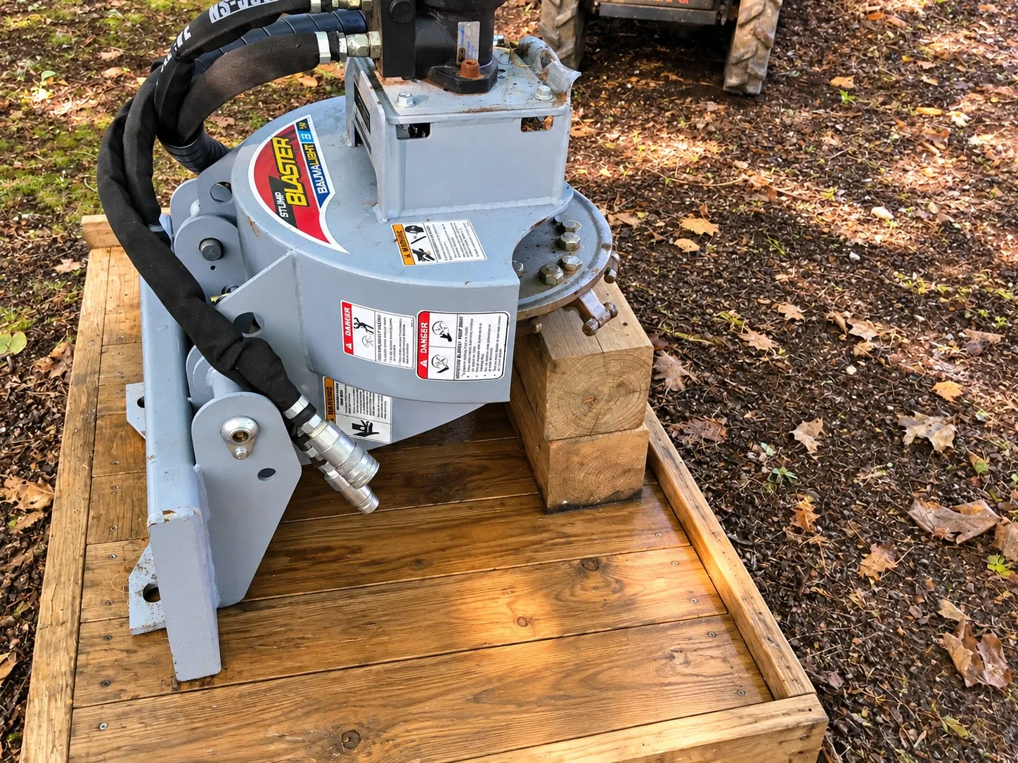 COMPLETE STUMP-GRINDING BUSINESS FOR SALE photo 4